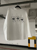 WHITE WARTNITY LONGSLEEVE